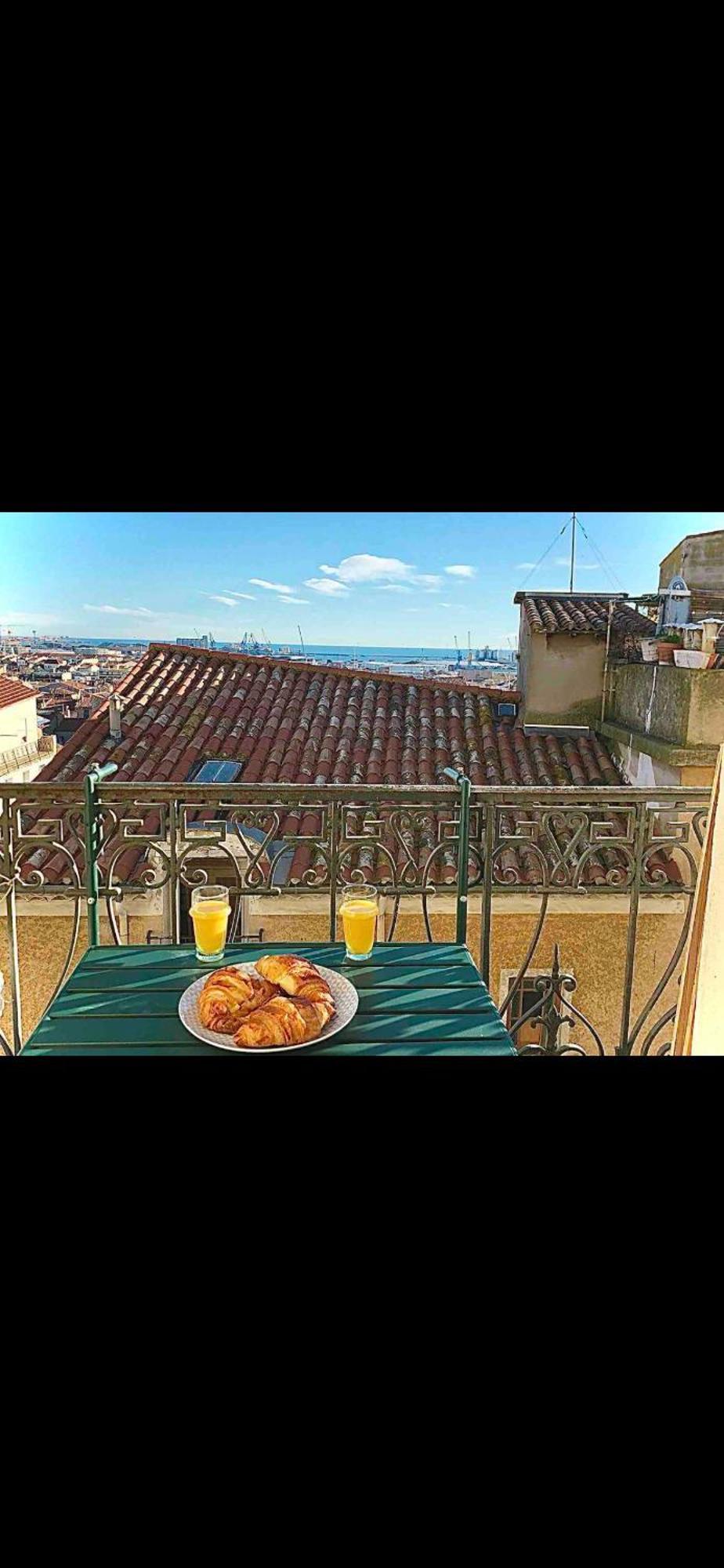 La Grande Bleue Deux Chambres Vue Mer Сет Экстерьер фото